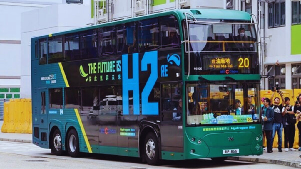Hydrogen bus