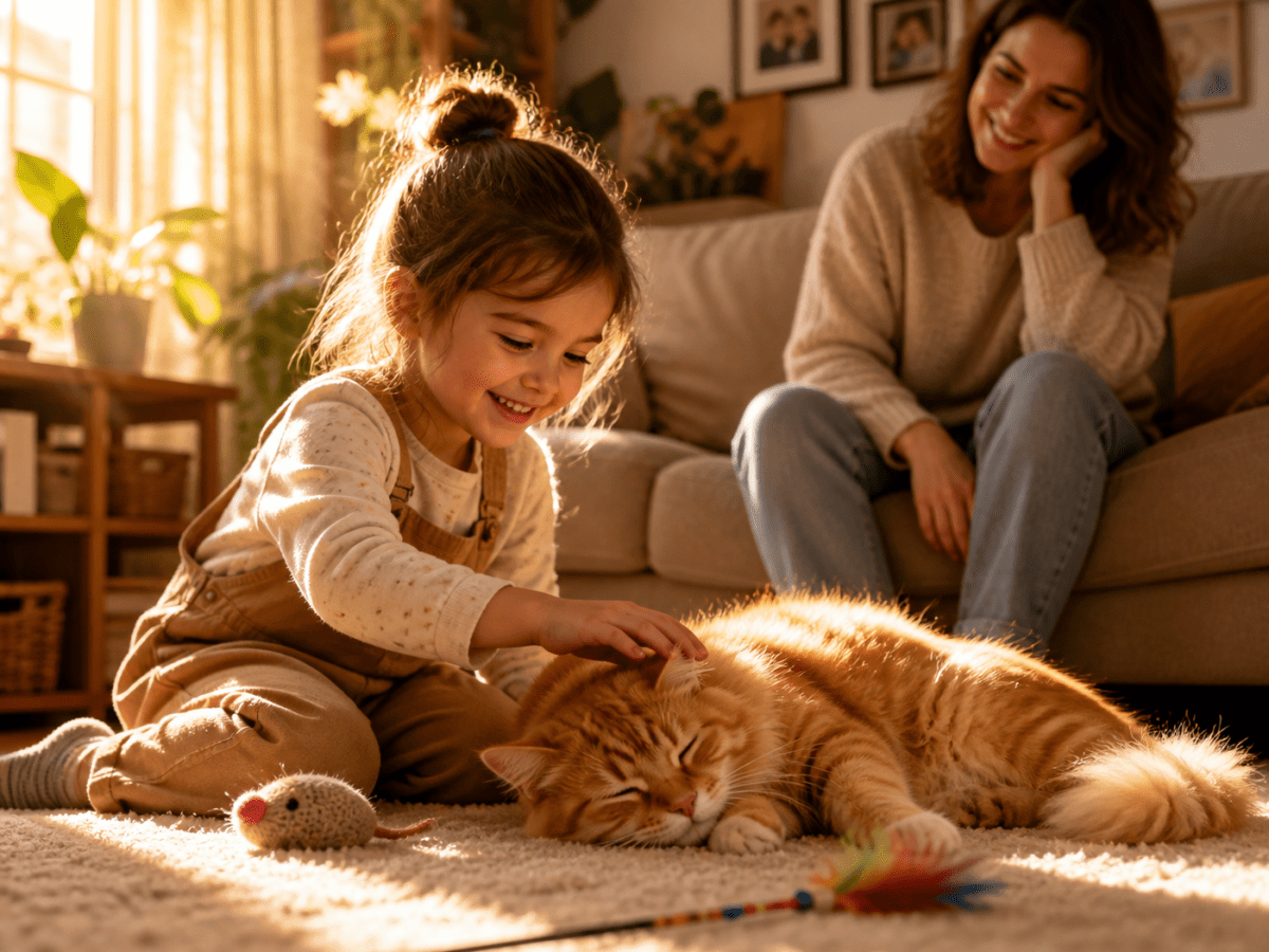 Why Cats Are Good for Family Well-Being and Emotional Health